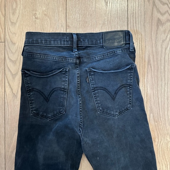 Levi’s mile high super skinny black pants - Picture 6 of 7